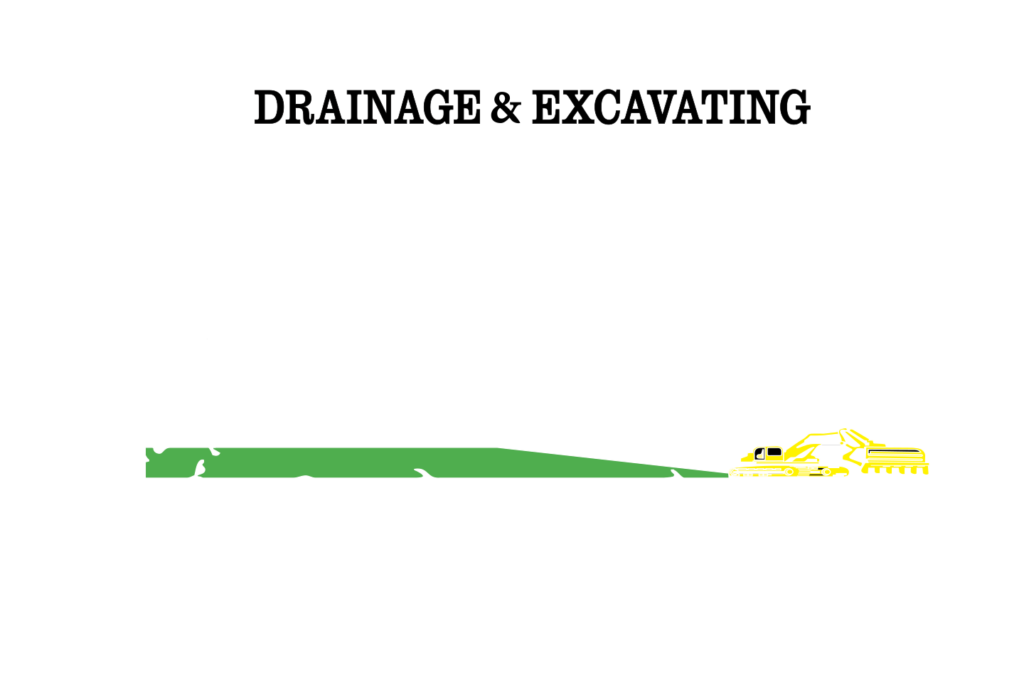 Abraham Drainage and Excavating Logo